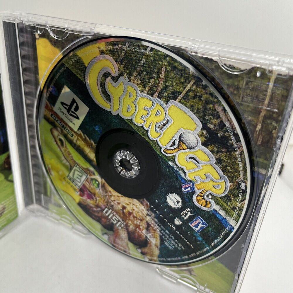CyberTiger (Sony PlayStation 1, 1999) Complete - Tested - Picture 6 of 8